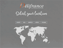 Tablet Screenshot of delifrance.com